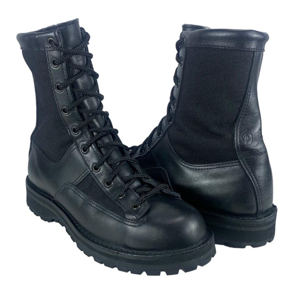 Danner Men 8D Gore‎ Tex 200g Insulated Black Leather Vibram USA Combat Boots